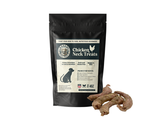 Freeze Dried Chicken Necks for Dogs